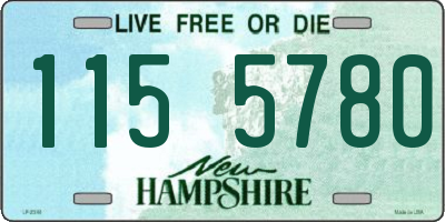 NH license plate 1155780