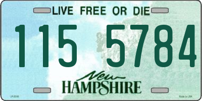 NH license plate 1155784