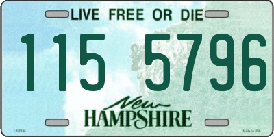 NH license plate 1155796