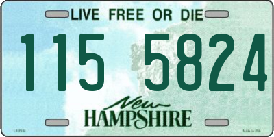 NH license plate 1155824