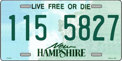 NH license plate 1155827