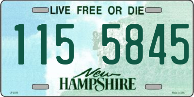 NH license plate 1155845