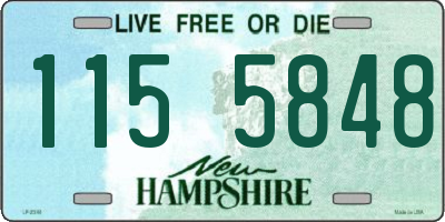 NH license plate 1155848