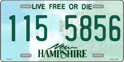 NH license plate 1155856
