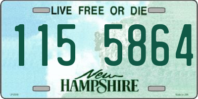 NH license plate 1155864