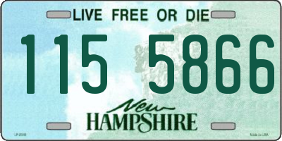 NH license plate 1155866