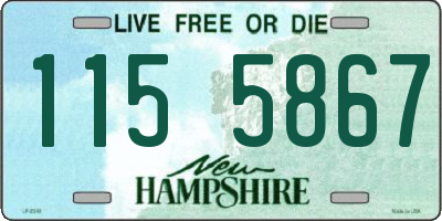 NH license plate 1155867