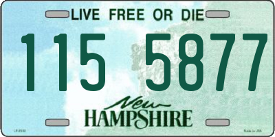 NH license plate 1155877