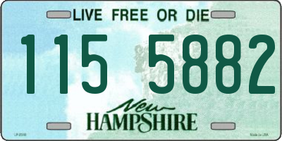 NH license plate 1155882