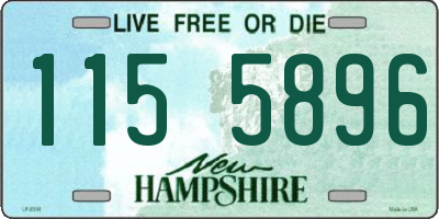 NH license plate 1155896
