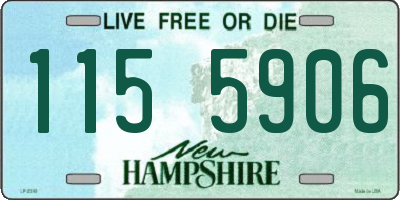 NH license plate 1155906