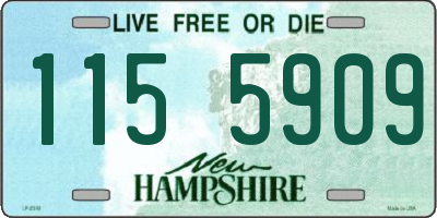 NH license plate 1155909