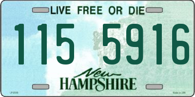 NH license plate 1155916