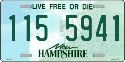 NH license plate 1155941