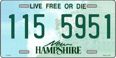 NH license plate 1155951