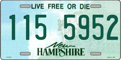 NH license plate 1155952