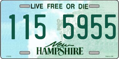 NH license plate 1155955
