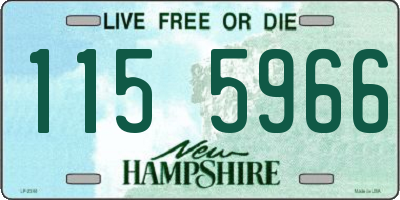 NH license plate 1155966