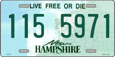 NH license plate 1155971