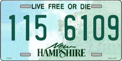 NH license plate 1156109