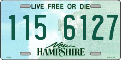 NH license plate 1156127