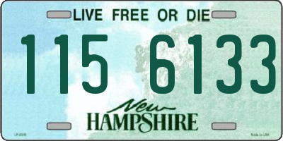 NH license plate 1156133