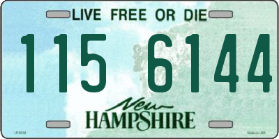NH license plate 1156144