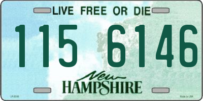 NH license plate 1156146