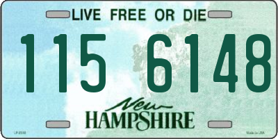 NH license plate 1156148
