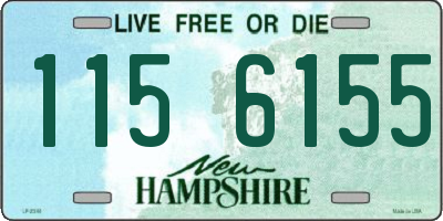 NH license plate 1156155