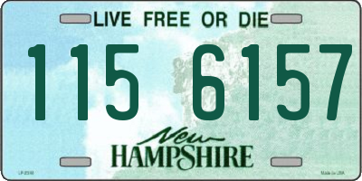 NH license plate 1156157