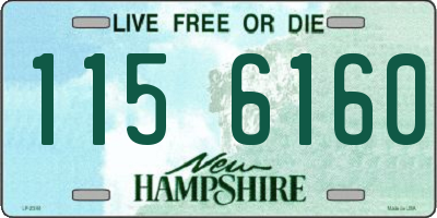NH license plate 1156160