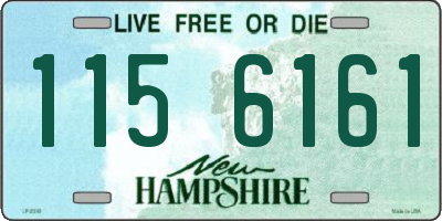 NH license plate 1156161