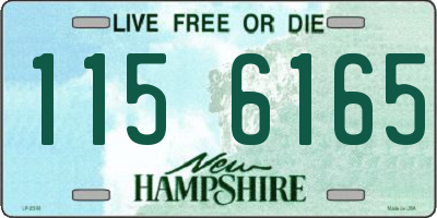 NH license plate 1156165