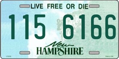 NH license plate 1156166