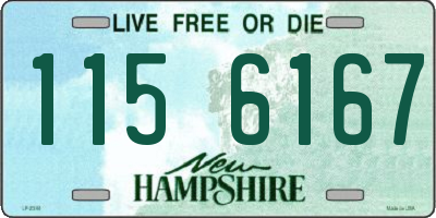 NH license plate 1156167