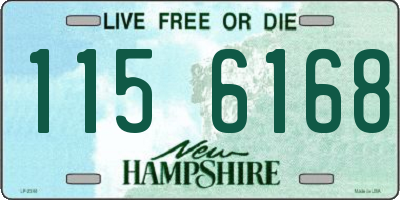 NH license plate 1156168