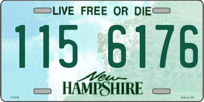 NH license plate 1156176