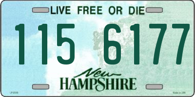 NH license plate 1156177