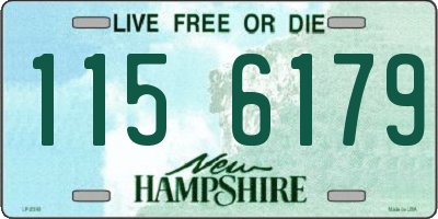 NH license plate 1156179