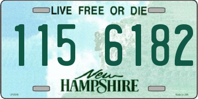 NH license plate 1156182