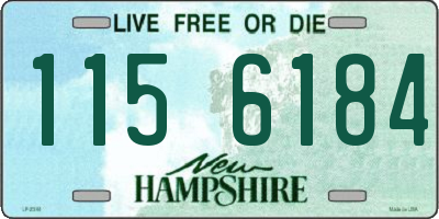 NH license plate 1156184