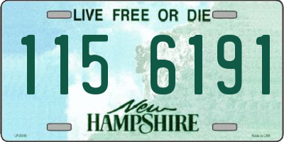 NH license plate 1156191