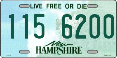 NH license plate 1156200