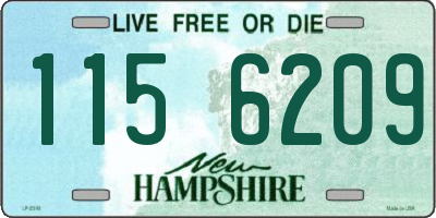 NH license plate 1156209