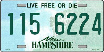 NH license plate 1156224