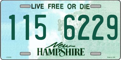 NH license plate 1156229