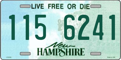 NH license plate 1156241