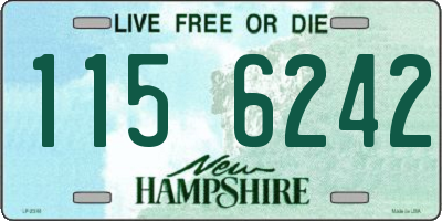 NH license plate 1156242