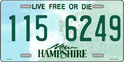 NH license plate 1156249